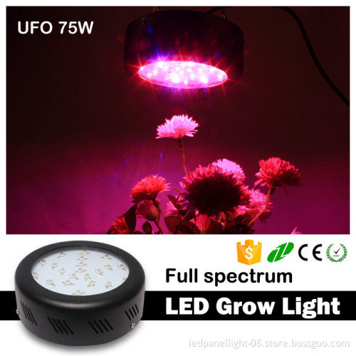 made in china led grow light plant UFO 75W indoors